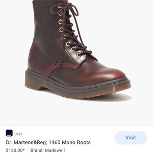 Dr. Matens- unique burgundy/red-brown 1460 boot